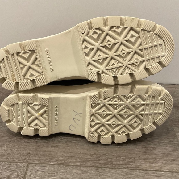 CONVERSE Chuck Taylor Lugged All Star High Top Sneaker Army Green Size 7.5 - Picture 8 of 13